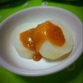 keromido's cooksnap of when they made ふろふき大根.