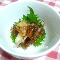 ж桃ж's cooksnap of when they made 「みょうが」と「もずく」のさっぱり和え.