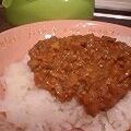 あゆパピ's cooksnap of when they made 簡単♪ひき肉とエリンギのカレー♪.