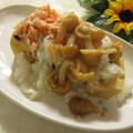 miyuki12's cooksnap of when they made 超簡単☆大根卸☆厚揚げ☆鮭☆なめこ.