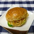 そらてんママ's cooksnap of when they made *バゲサンド*ケチャマヨナポリタン*.