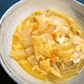ちわここ's cooksnap of when they made あまい！うまい！新玉ねぎの蒸し物　卵とじ.