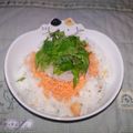kururin18's cooksnap of when they made さっぱり♪鮭フレークおろし丼.