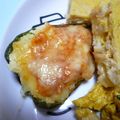 しゅんぺいのママ's cooksnap of when they made お弁当に♡ピーマンカップのポテトピザ.