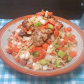 シベリー's cooksnap of when they made 完熟トマトと生ハムの冷製パスタ.