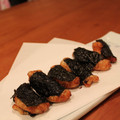 yasuasami's cooksnap of when they made れんこんと山芋の磯辺揚げ.