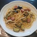 ものぐさななこ's cooksnap of when they made ☆ズッキーニのちょい和風ペペロンチーノ☆.