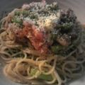 蒼二才's cooksnap of when they made チーズと完熟トマトの簡単冷たいパスタ.