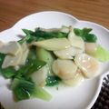 よっしー510's cooksnap of when they made ほたて＆アスパラ＆レタスの塩炒め.