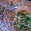 ミッチェルズ's cooksnap of when they made かいわれとエノキのおひたし風♪.