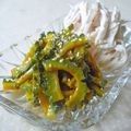 オレンジデイ's cooksnap of when they made ✿ゴーヤの辛い和え物✿.
