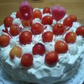 ゆあちゃん。's cooksnap of when they made いちごのデコレーションケーキ♥.