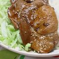 ピンクのたまご's cooksnap of when they made 黒酢でコクまろポークソテー♡.