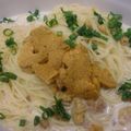 mzhroom's cooksnap of when they made ★うにのクリームスパゲティ★.