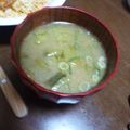 ☆えりママ☆'s cooksnap of when they made お母さん直伝☆きゅうりの味噌汁.