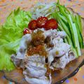 はりゃりゃ's cooksnap of when they made 超しっとり！冷しゃぶ（かんたん裏技）.
