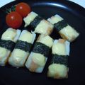 だっふぃー０５１３'s cooksnap of when they made ∮ちくわの❤明太子チーズ❤焼き ∮.