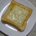白いカピバラ's cooksnap of when they made ★Ｃａたっぷり☆桜えびチーズトースト.