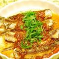 バンビ☆'s cooksnap of when they made ✿レンジで３分　イワシの梅ソース煮✿.
