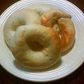 かぼちゃん＠'s cooksnap of when they made ❀プレーンベーグル❀.