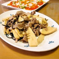 マッハママ's cooksnap of when they made ☆たけのこと塩こんブタの生姜焼き☆.