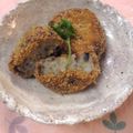きなこりん's cooksnap of when they made じゃがいもコロッケ☆なす入り.
