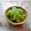 季喜's cooksnap of when they made スイカ＆メロン皮の即席漬け.