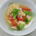 あっこ姉's cooksnap of when they made 野菜のとろっと鶏玉子中華スープ.
