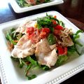 クッキーシアス's cooksnap of when they made トマトごまダレで★さっぱり豚しゃぶ.