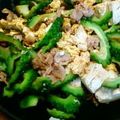 のりっち１０'s cooksnap of when they made 苦くないゴーヤチャンプル〜.