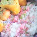 アユえもん's cooksnap of when they made まぜまぜおにぎり～ハムキュウリ.