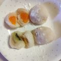 白いぐれーぷ's cooksnap of when they made お好みの果物deミルキーフルーツ大福.