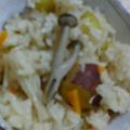 きゃおりんごりらっぱ's cooksnap of when they made 収穫祭 * さつま芋の炊き込みご飯.