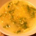 ゆちゃぁ's cooksnap of when they made セロリの葉で中華スープ☆.