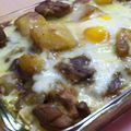 ４you's cooksnap of when they made 残りものカレーで焼きカレー.
