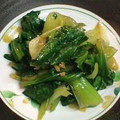 ぷくっとぷくまる's cooksnap of when they made ちんげん菜でもう一品.