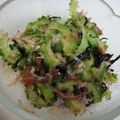 zappa-ma's cooksnap of when they made ゴーヤの塩昆布.