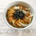 pitachan1's cooksnap of when they made ✿お蕎麦屋さんメニュー♡たぬき丼✿.