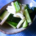 えまっちママ's cooksnap of when they made ✪長いもと胡瓜✪梅昆布茶和え.