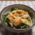 ふんわりしょこら's cooksnap of when they made 揚げ山芋のシャキシャキサラダ♪わさび風味.