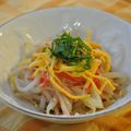 さとみわ's cooksnap of when they made シャキシャキ・もやしのサラダ.