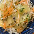 手抜きクック's cooksnap of when they made 人参・キュウリ・キャベツのキウイサラダ.
