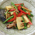 あっこ姉's cooksnap of when they made 簡単 タケノコと豚肉のキムチ風味炒め.