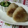 こうたろちゃん's cooksnap of when they made カリッとふわっと焼きおにぎり♫.