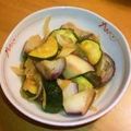 ぶるーべぁ's cooksnap of when they made ナスとズッキーニの揚げ浸し.