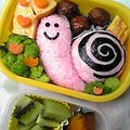 つるつるカメ's cooksnap of when they made かたつむり弁当【キャラ弁】.