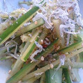oBsession's cooksnap of when they made じゃこときゅうりの胡麻和え.