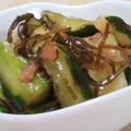 yappyパクパク's cooksnap of when they made たたきキュウリの梅こんぶあえ.