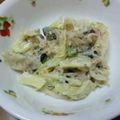жゆきにゃж's cooksnap of when they made 春キャベツともやしの梅マヨサラダ.