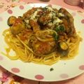 むっちり餅肌くん's cooksnap of when they made トマト嫌い克服！トマト缶でミートソース☆.